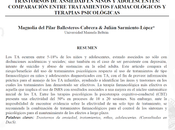 Trastornos ansiedad niños adolescentes: Comparación entre tratamientos farmacológicos psicológicos Ballesteros-Cabrera Sarmiento-López