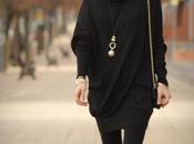 total black look: