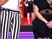 Vertical striped pants