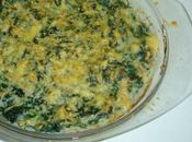 Espinacas bechamel atún