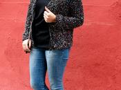 Look noche: Glitter+denim