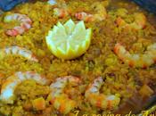 Paella ajetes langostinos