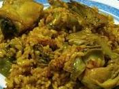 Receta Paella Habas Alcachofas