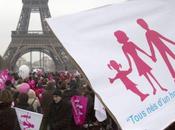 Nueva manifestación contra Matrimonio Igualitario París