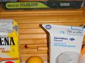 Conos hojaldre rellenos crema yema