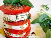Ensalada mozzarella tomates
