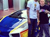 Chris Brown convirtió Lamborghini Wheels
