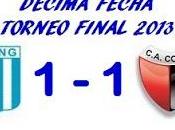 Racing:1 Colón:1 (Fecha 10°)