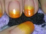 Manicura, degradado,