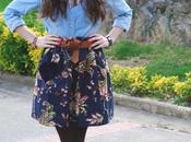 Flowered skirt