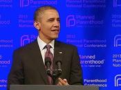 Obama, oxímoron abortista: "Thank you, Planned Parenthood. bless you."