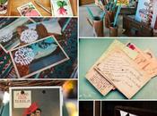 Decorando postales vintage/Decorate with vintage postcards