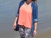 Look day: With flowers beach