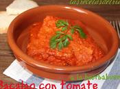 Bacalao tomate hierbabuena