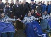 Tres astronautas vuelven Tierra tras días Estación Espacial