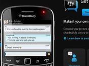 Blackberry lanzara para iPhone Android