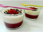 Pannacota mascarpone coulis fresas