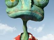 Johnny Depp camaleón Rango. Trailer poster