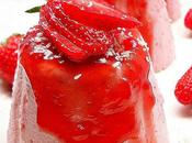 Flan fresas