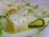 Carpaccio calabacín
