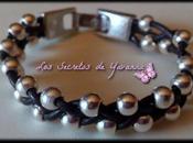 ♥Pulsera Trenza bolas