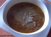 Sopa tomate patata curry