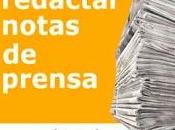 Cómo redactar notas prensa