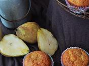 Muffins pera jengibre