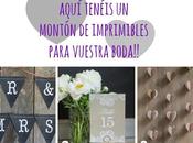 imprimibles para boda