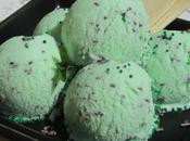 Helado menta chocolate