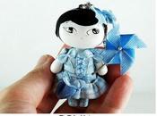 Mageritdoll Collection: Inspired Laia Mauri. doll Brooch Necklace