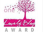 Nominación Premio Lovely Blog Award