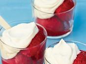 Helado frambuesa nata