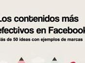 contenidos efectivos Facebook, ideas ejemplos marcas