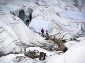 imágenes: protegen calor mantas blancas glaciares antiguos