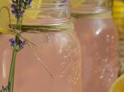 Limonada rosa lavanda (pink lemonade with lavender)