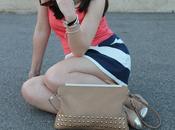 Falda navy
