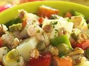 Salpicón marisco nueces california