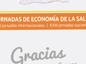 XXIII Jornadas Nacionales XXII Internacionales Asociacion Economia Salud.