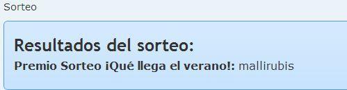 winner is...