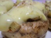 Champiñones queso