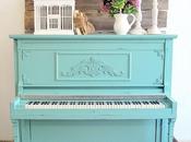 Turquoise piano