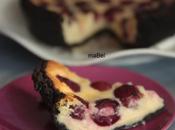 Clafoutis cheesecake oreo chocolate blanco