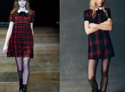 clones: Vestido tartan Saint Laurent Primark