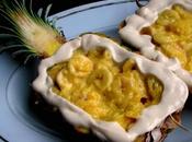 Piña rellena