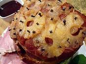 Jamón piña vino especias