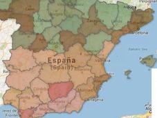 paro España provincias