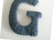 DIY: letras lana para decorar