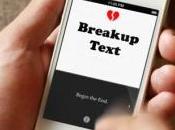 BreakupText para romper pareja