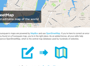 Foursquare incorpora botón para editar data OpenStreetMap